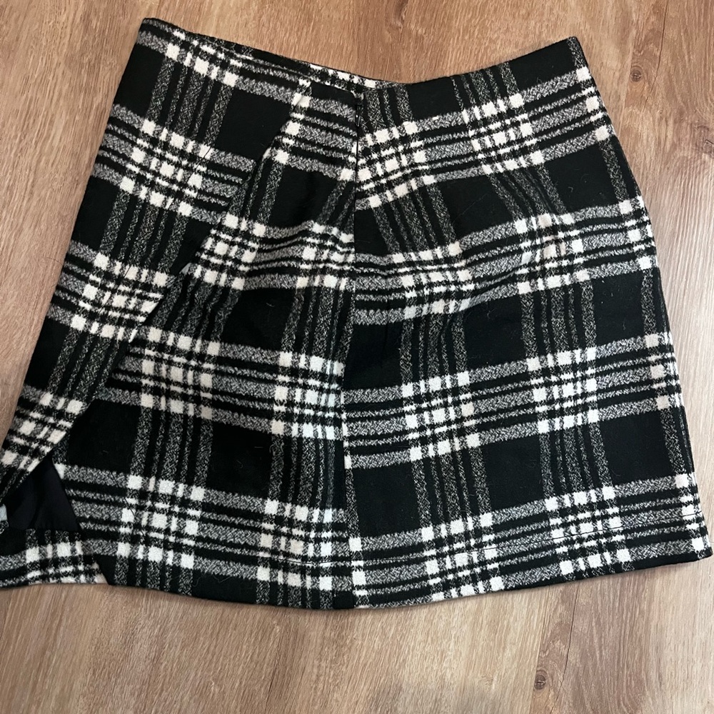 A&F Plaid skirt
